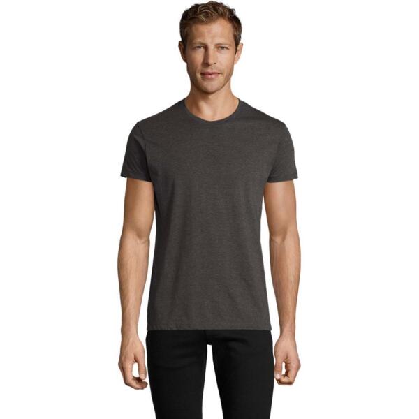 

Футболка мужская Sol’s REGENT FIT 00553348 XL угольный меланж