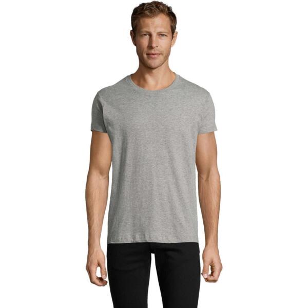 

Футболка мужская Sol’s REGENT FIT 00553350 XL серый меланж
