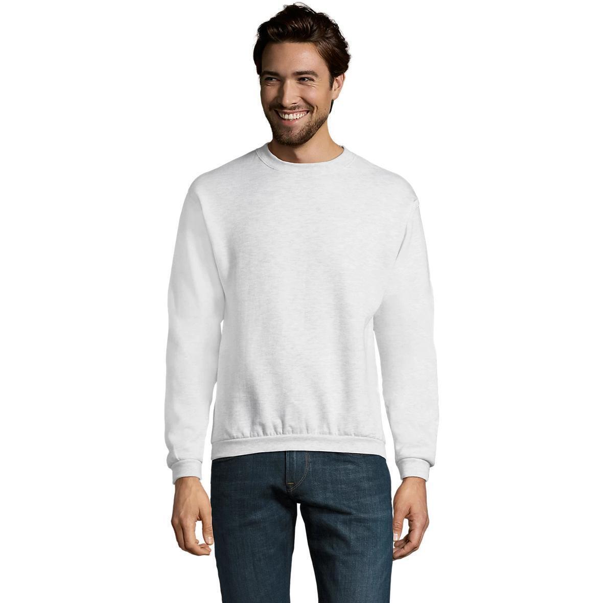 Світшот чоловічий Sol’s SPIDER 01168300 XXL світло-сірий меланж