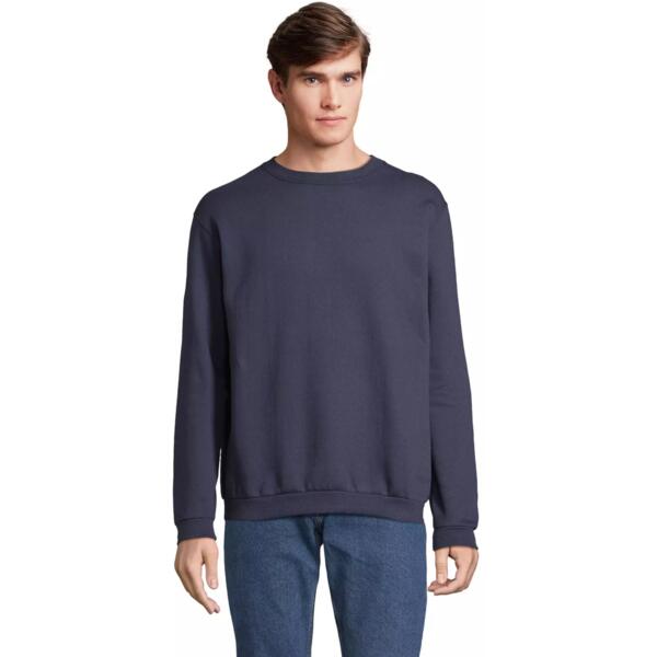 Світшот чоловічий Sol’s SPIDER 01168319 S темно-синійфото