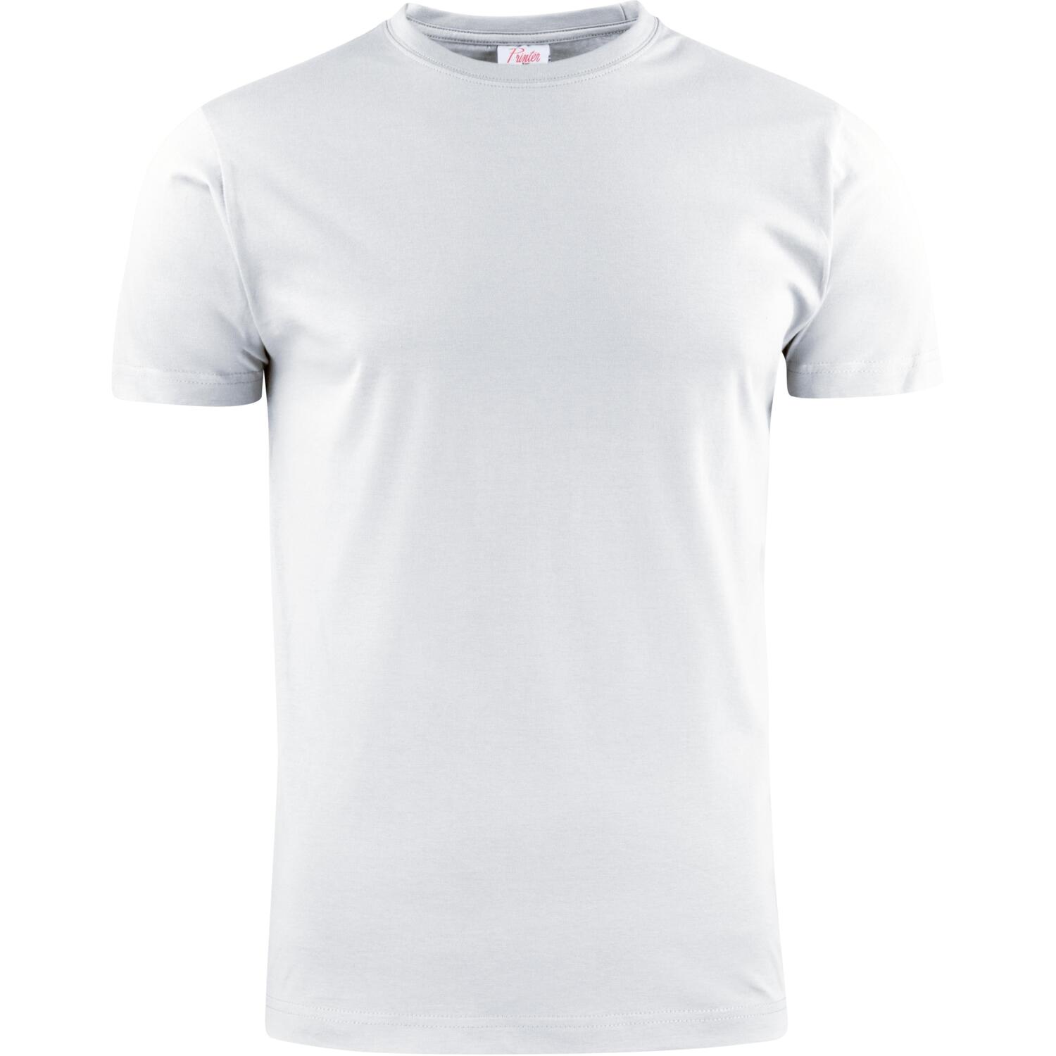 Футболка бавовняна чоловіча Printer Active Wear RSX Heavy 2264020100 M білий