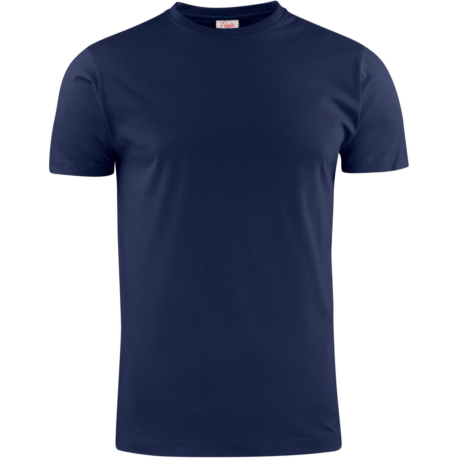 Футболка бавовняна чоловіча Printer Active Wear RSX Heavy 2264020600 L темно-синій