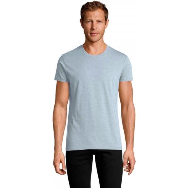 Футболка мужская Sol’s REGENT FIT 00553258 XL небесно-голубой меланж