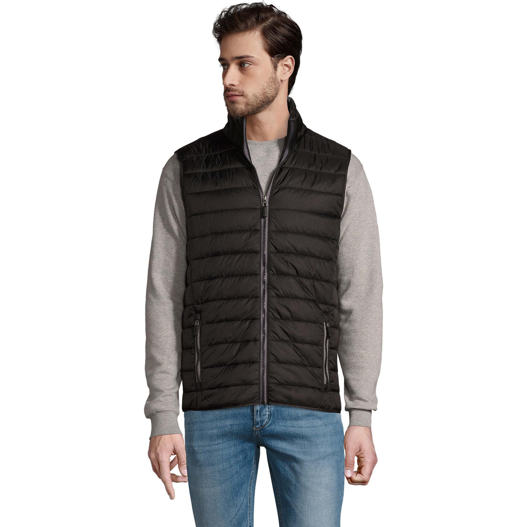 Жилет чоловіча Sol’s WAVE MEN 1436312 XXL чорнийфото1