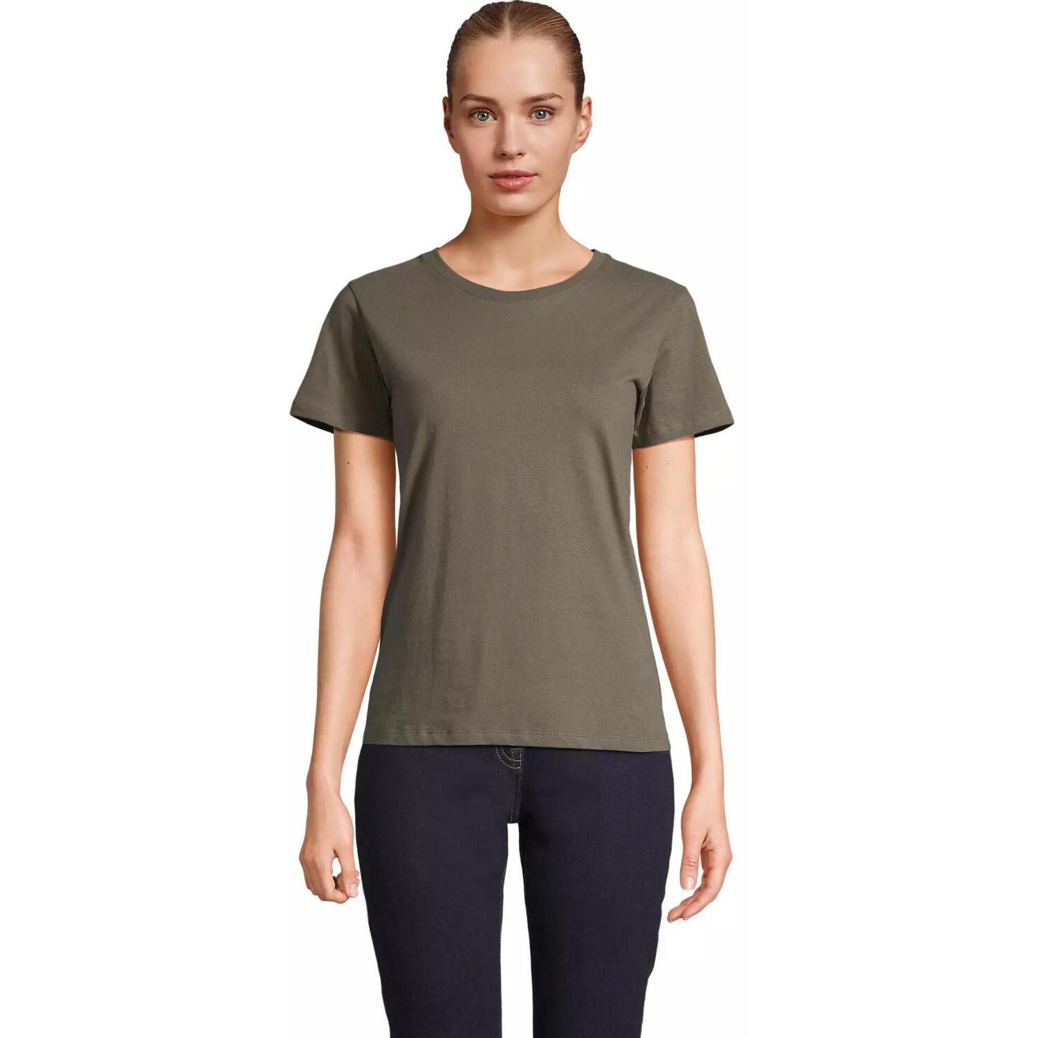 Футболка хлопковая женская Sol’s REGENT WOMEN 01825269 XXL армейский