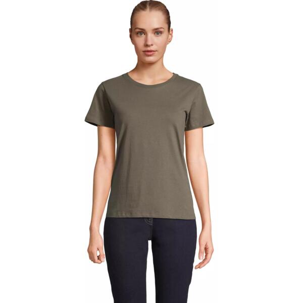 Футболка хлопковая женская Sol’s REGENT WOMEN 01825269 XXL армейский фото 