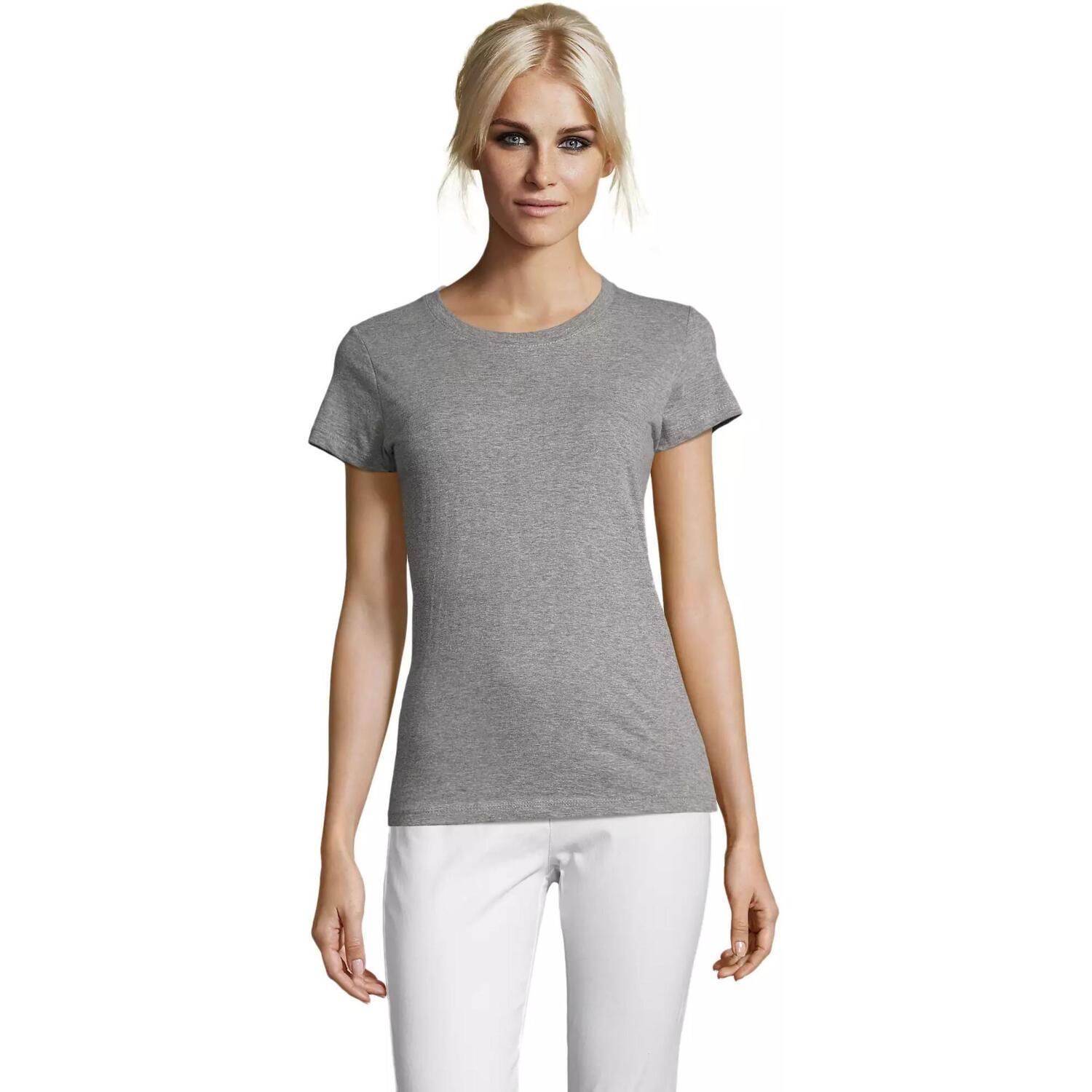 Футболка женская Sol’s REGENT WOMEN 01825350 XL серый меланж