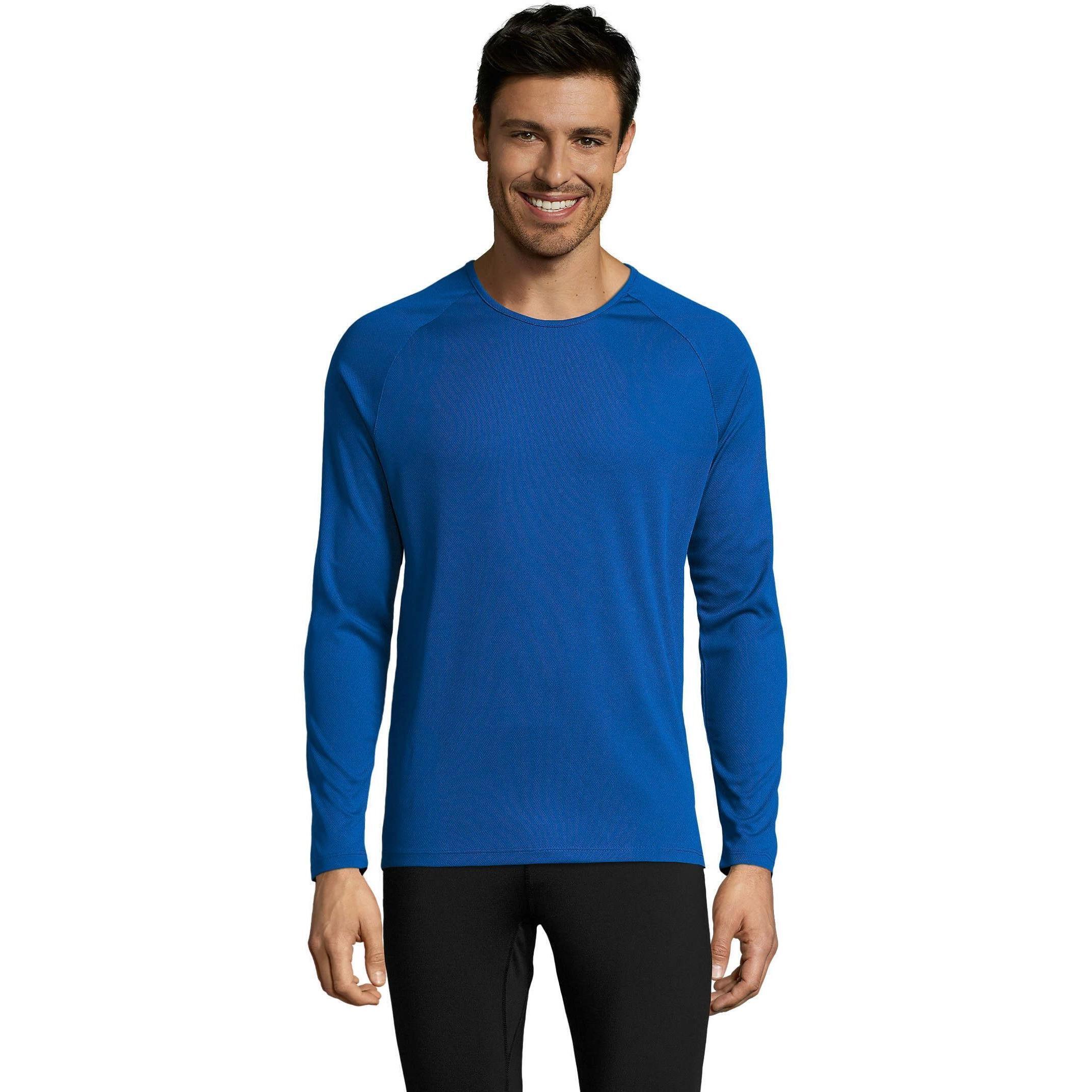 Лонгслив мужской Sol’s SPORTY LSL MEN 02071241 XL ярко-синий фото 1