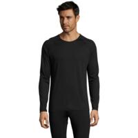 Лонгслив мужской Sol’s SPORTY LSL MEN 02071312 XL черный