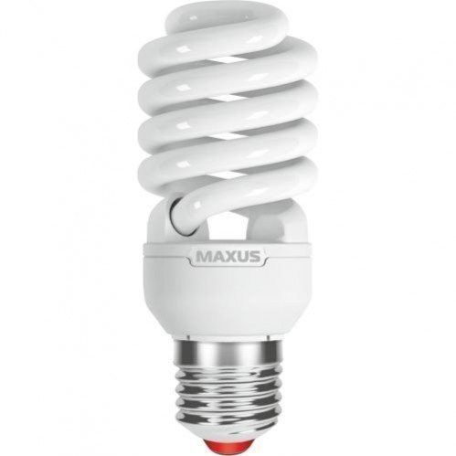 Энергосберегающая лампа MAXUS XPiral 20W 2700K E27 (1-ESL-229-11) (1-ESL-229-11) фото 