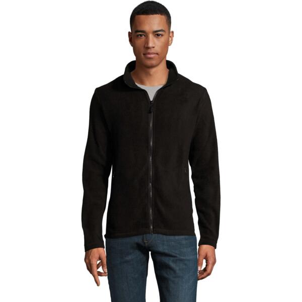 Флисовая кофта мужская Sol’s NORMAN MEN 02093312 S черный фото