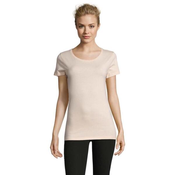 Футболка хлопковая женская Sol’s MARTIN WOMEN 02856143 XL пастельно-розовый фото 