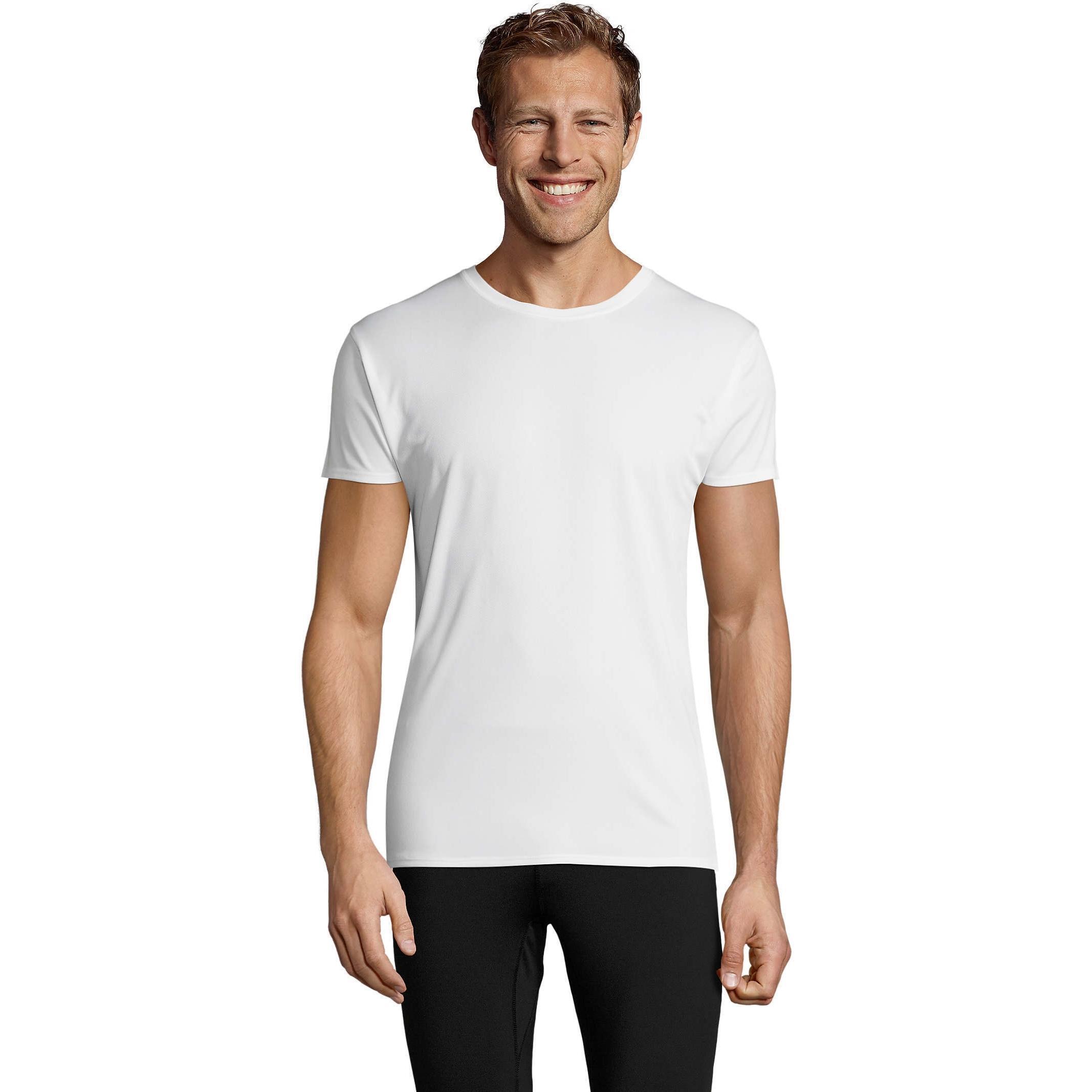 Футболка мужская Sol’s Sprint 02995102 M белый фото 1