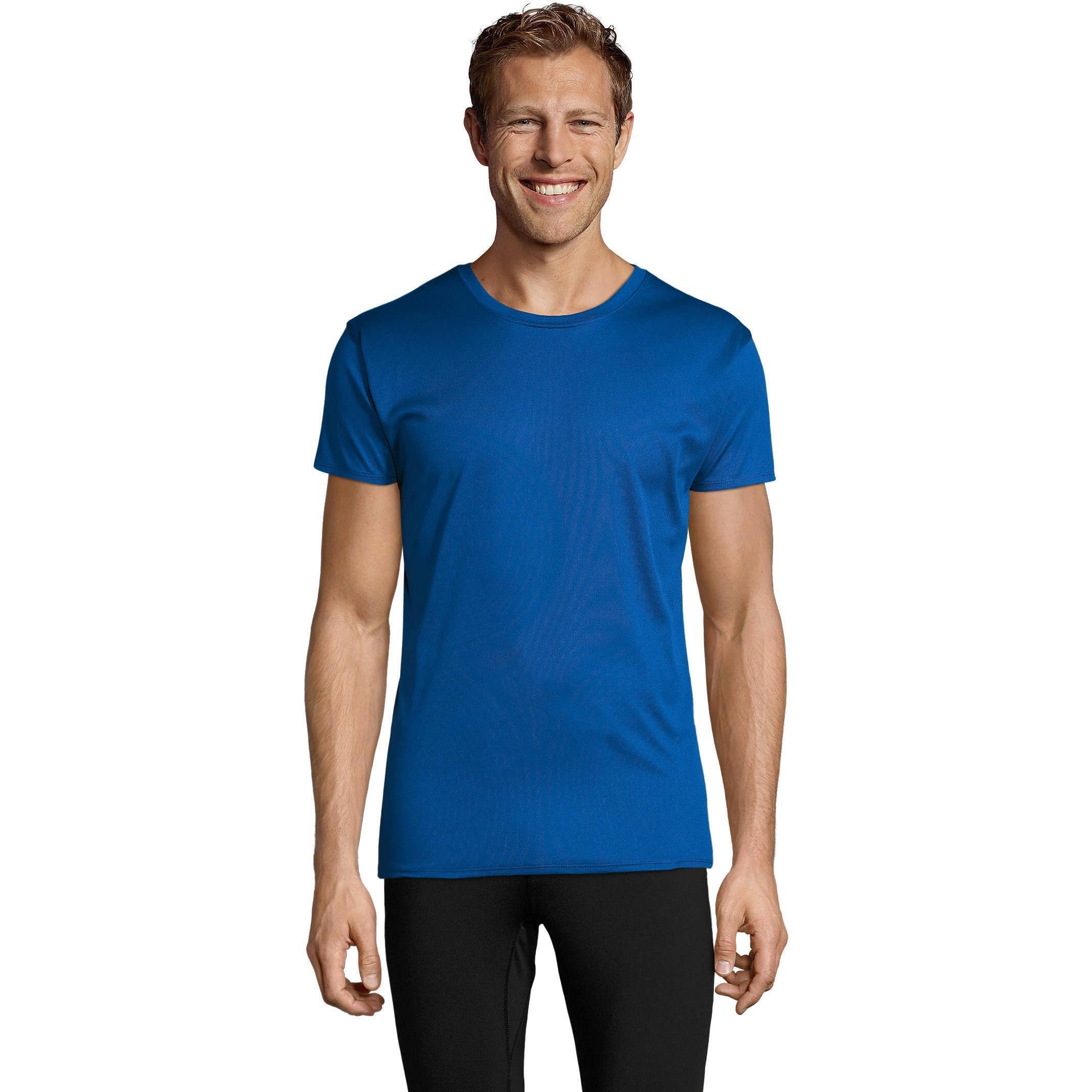 Футболка чоловіча Sol’s Sprint 02995241 M яскраво-синійфото1