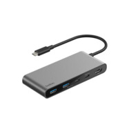 Хаб Belkin USB-C 7в1 Multiport Dock 100Вт (AVC023HQSGY)