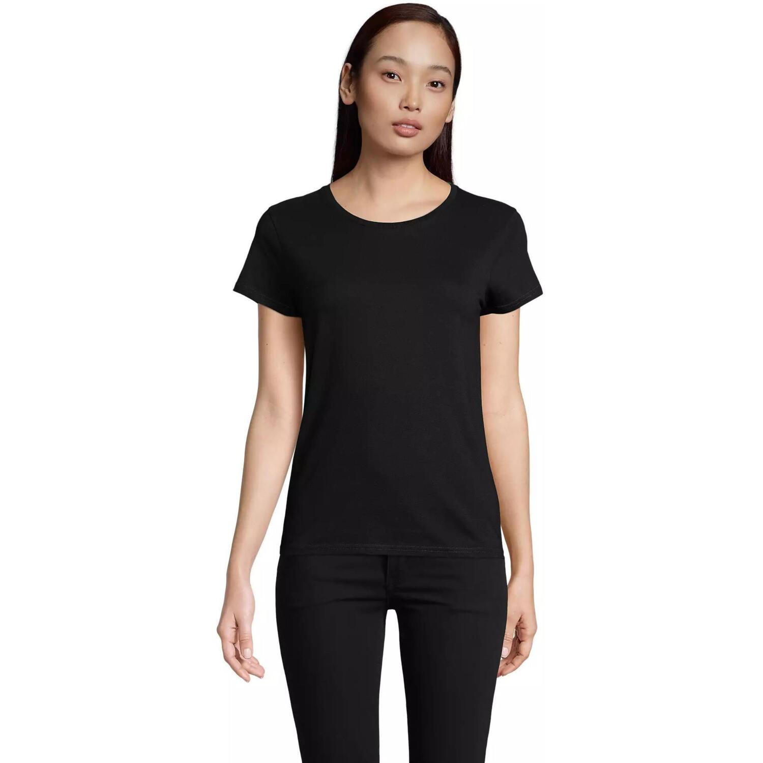 Футболка женская Sol's PIONEER WOMEN 03579309 XL насыщенный черный