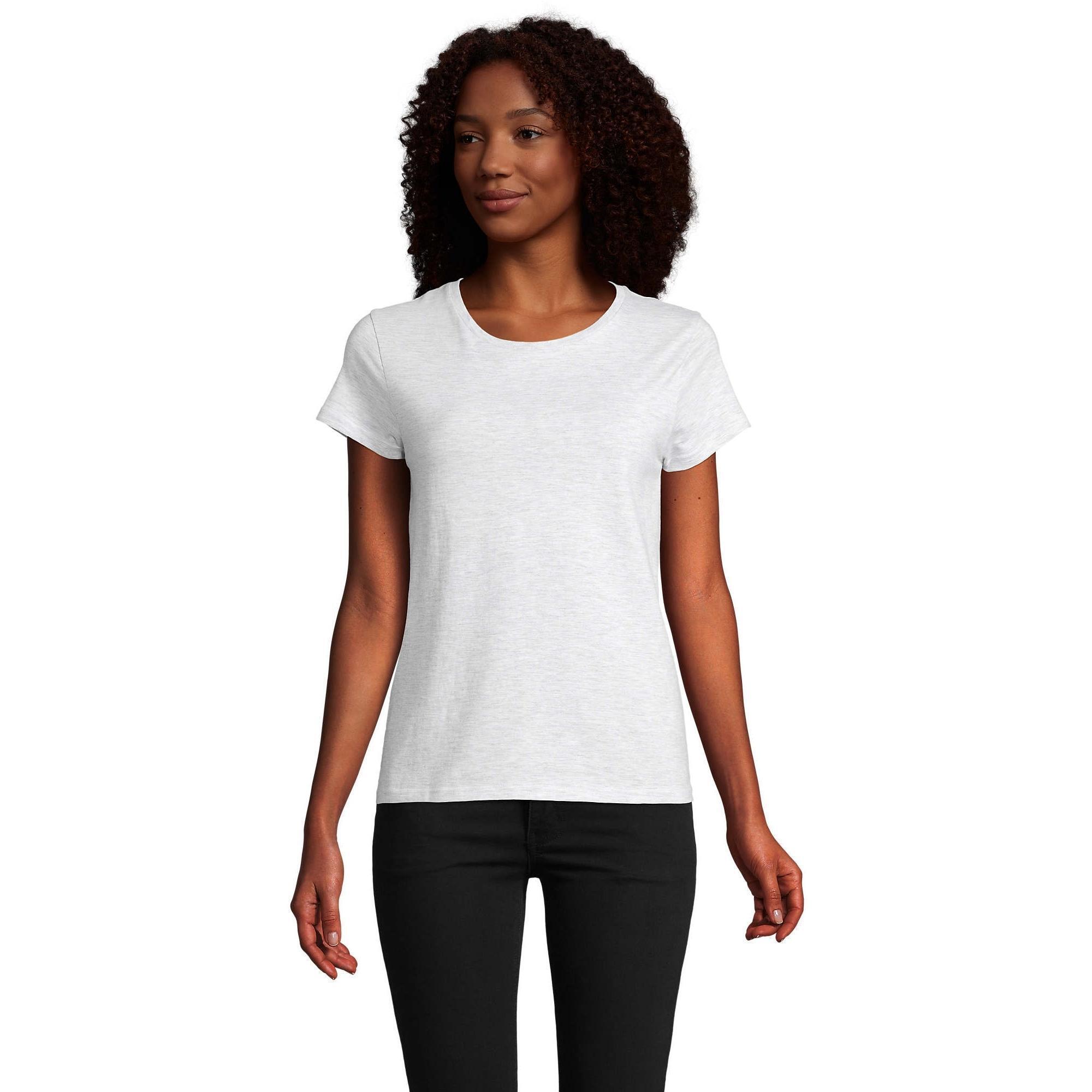 Футболка женская Sol’s CRUSADER WOMEN 03581300 XL светло-серый меланж фото 1