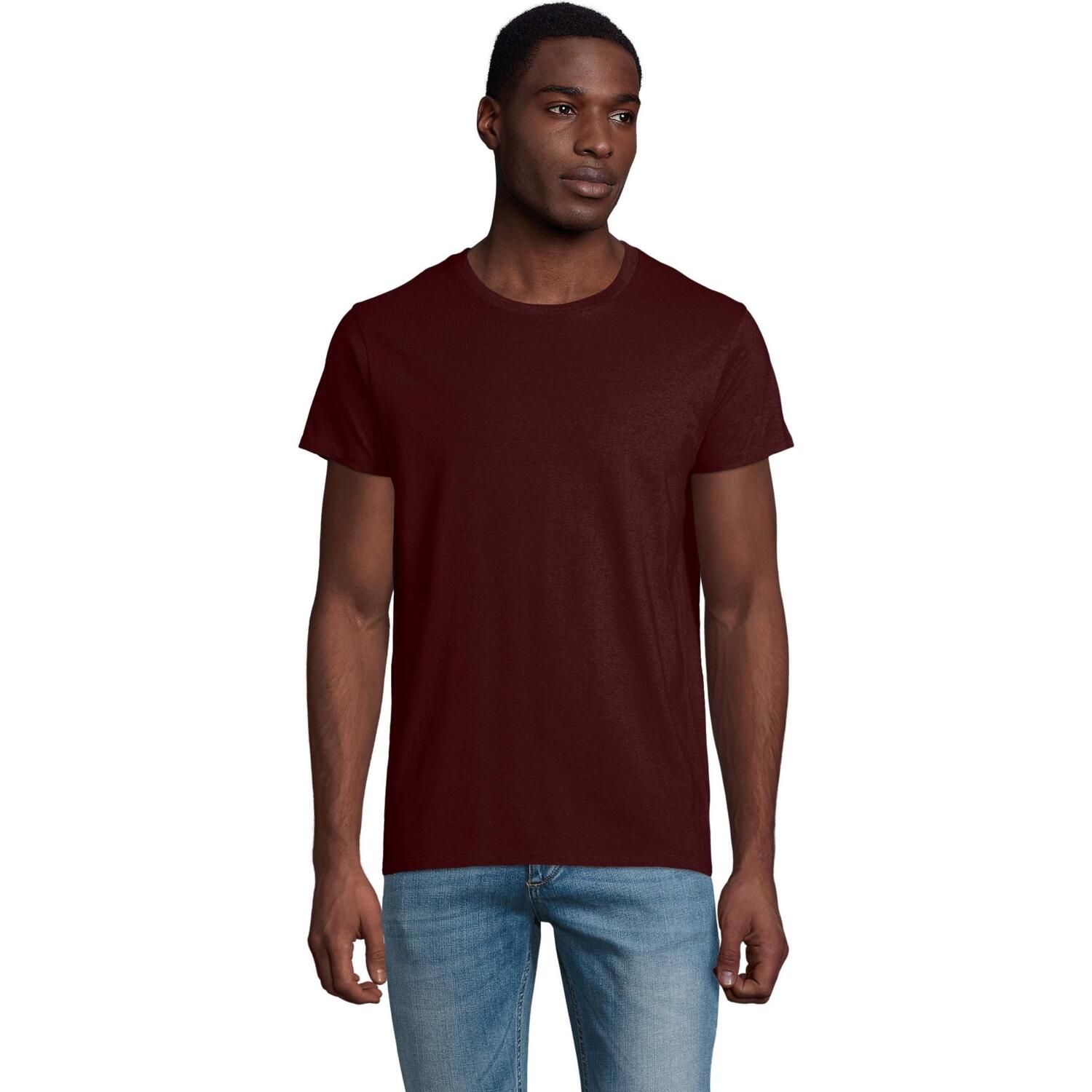 Футболка чоловіча Sol’s CRUSADER MEN 03582146 L бордовий