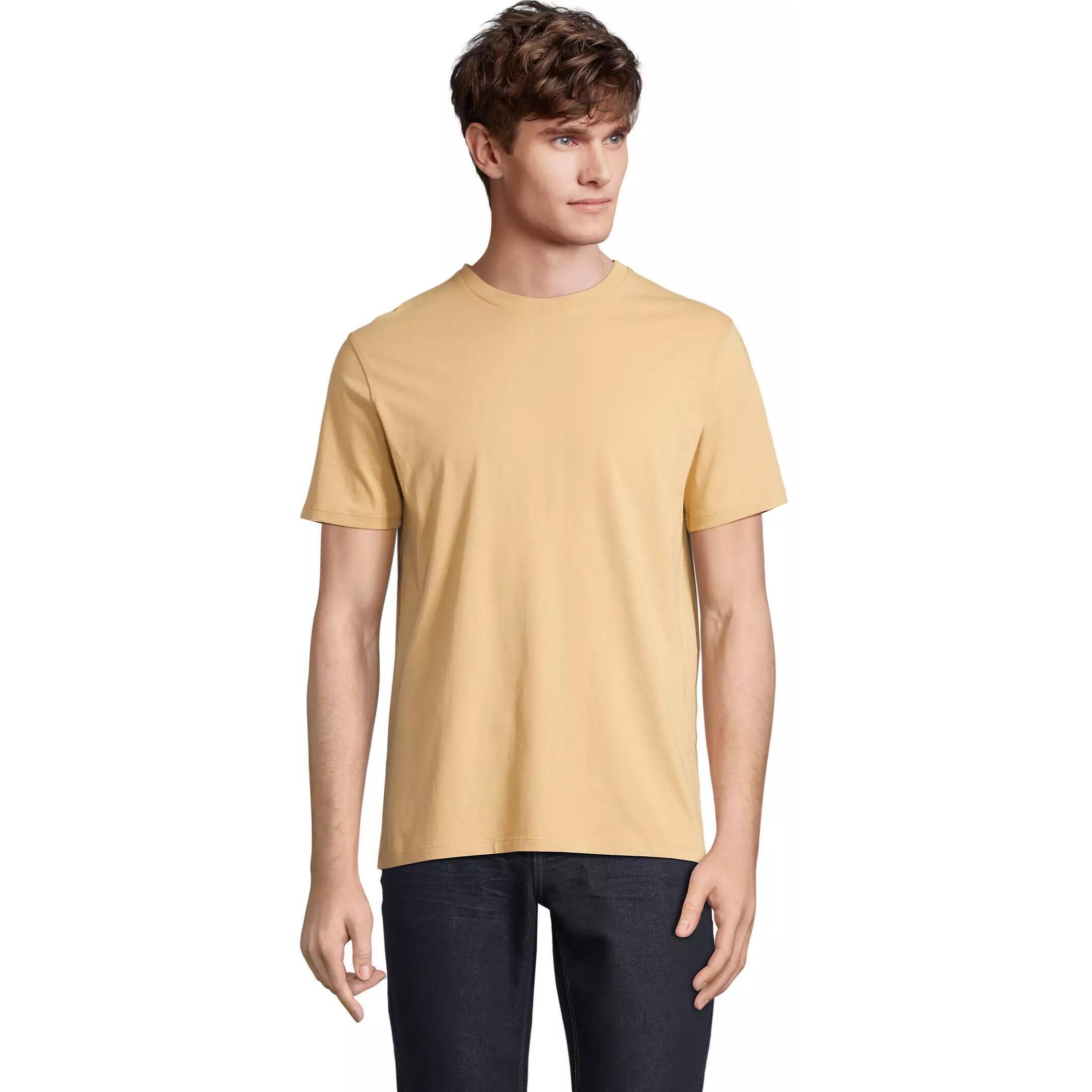 Футболка Sol’s LEGEND 03981126 S темно-бежевая фото 1