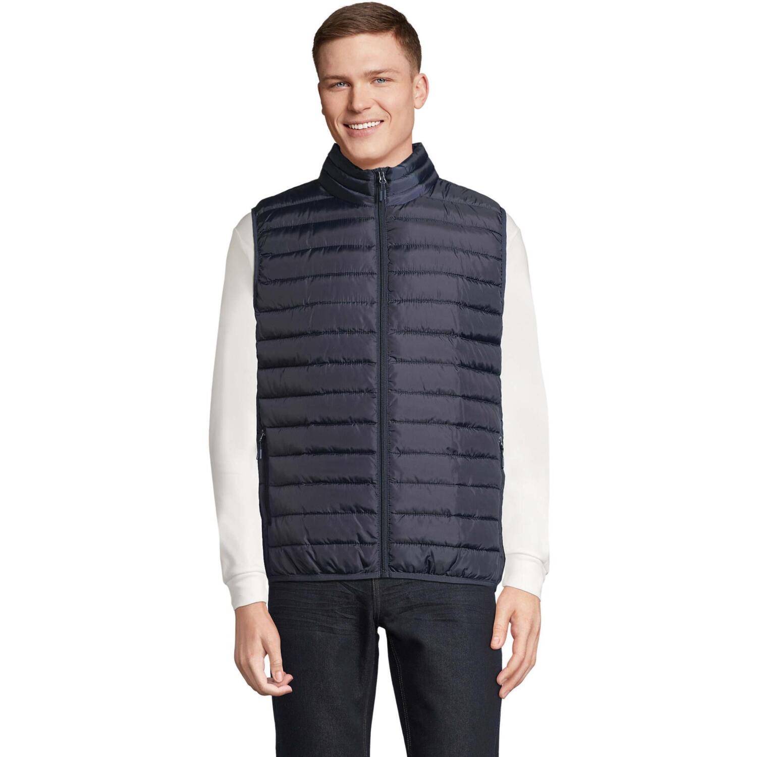 Жилет чоловіча Sol’s STREAM BW MEN 4020319 S темно-синій