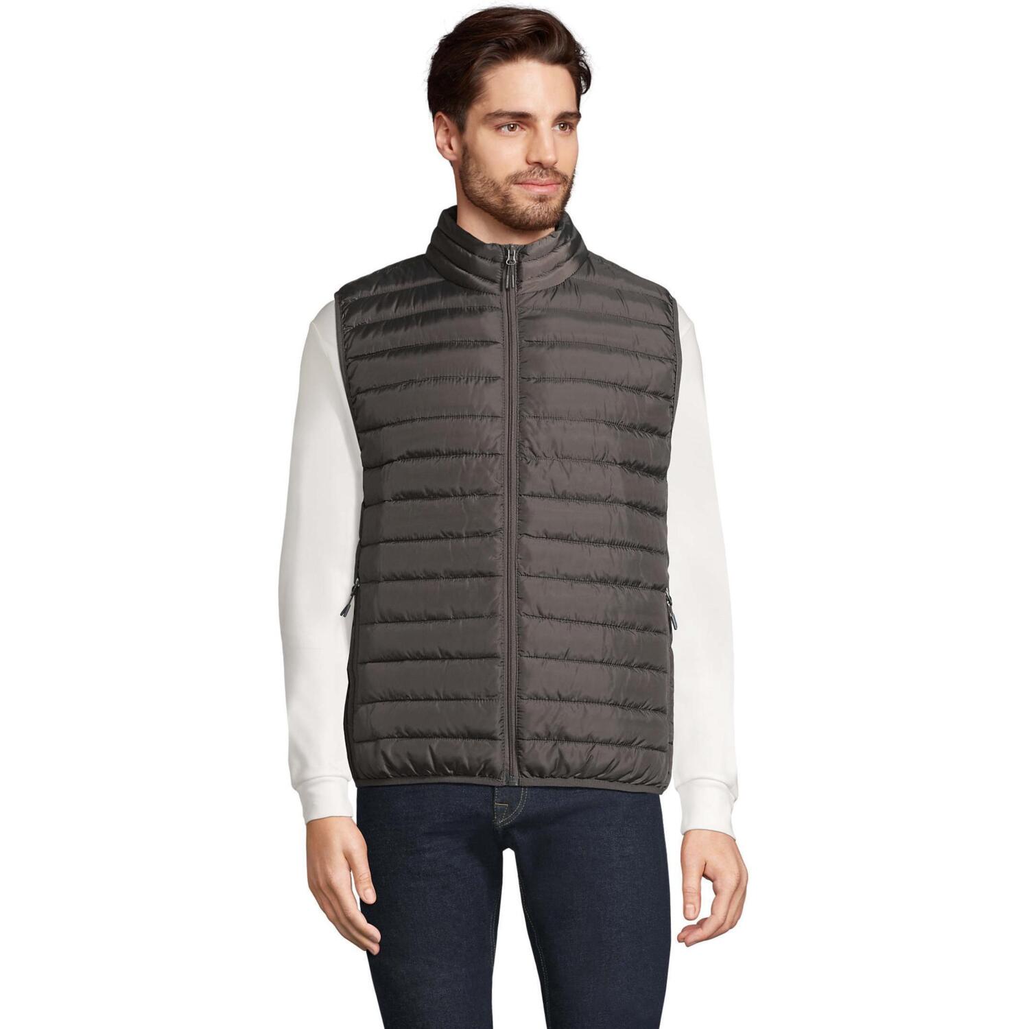 Жилет чоловіча Sol’s STREAM BW MEN 4020370 XL вугільно-сірий