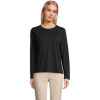 Лонгслив женский хлопковый Sol’s Monarh women 04443309 L черный