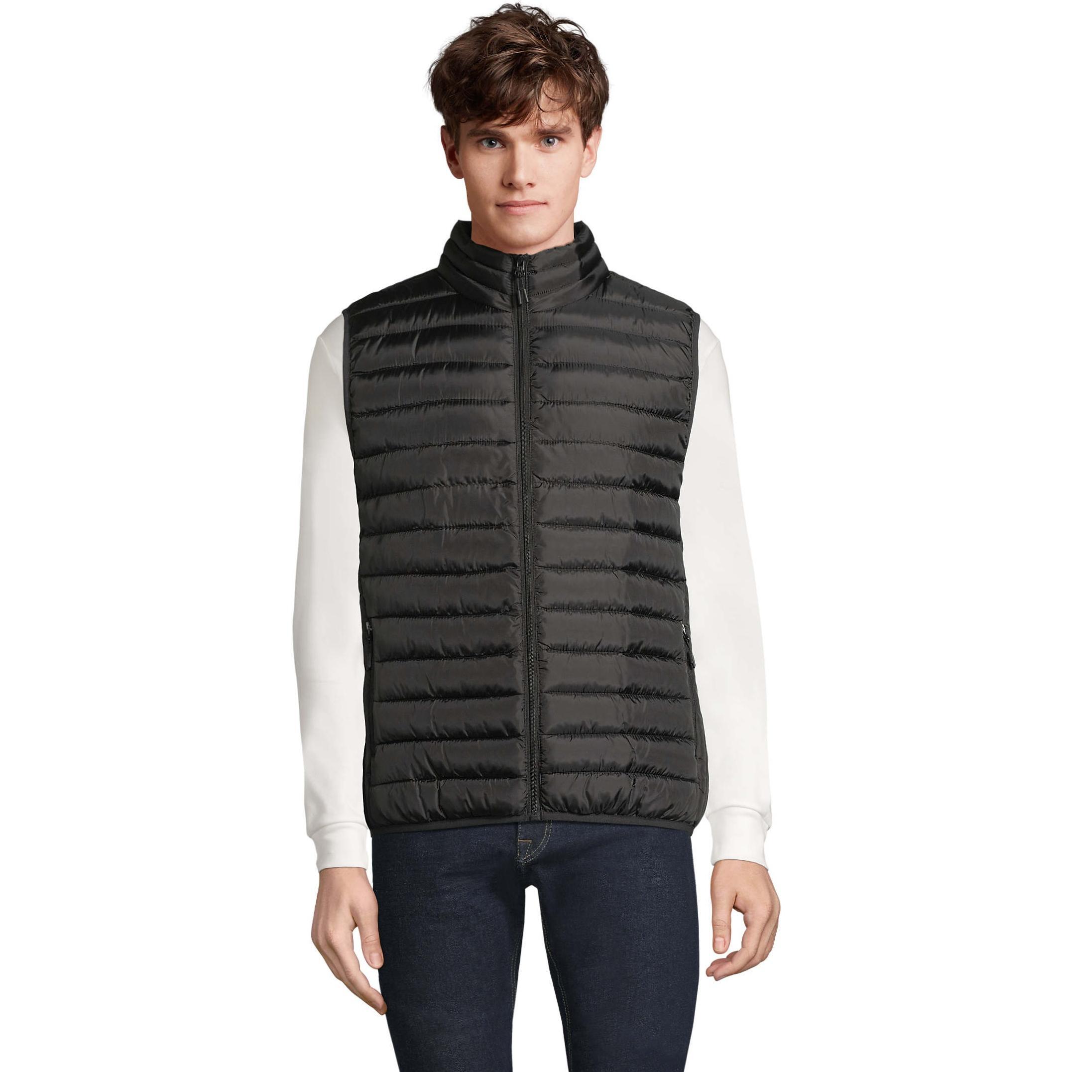 Жилет чоловіча Sol’s STREAM BW MEN 4020312 3XL чорнийфото1