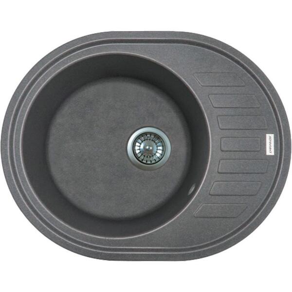 

Мойка кухонная Adamant Ovum, искуственный камень, 615х495х200мм (1824296100404)