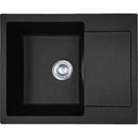 Мойка кухонная Adamant Minimal, искуственный камень, 615х495х200мм (1824296102303)