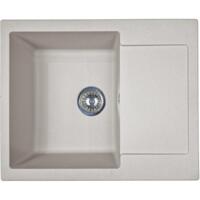 Мойка кухонная Adamant Minimal, искуственный камень, 615х495х200мм (1824296102306)