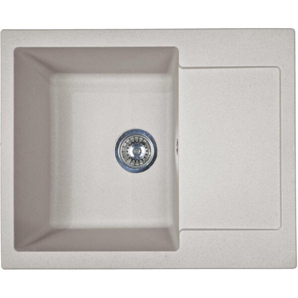 

Мойка кухонная Adamant Minimal, искуственный камень, 615х495х200мм (1824296102306)