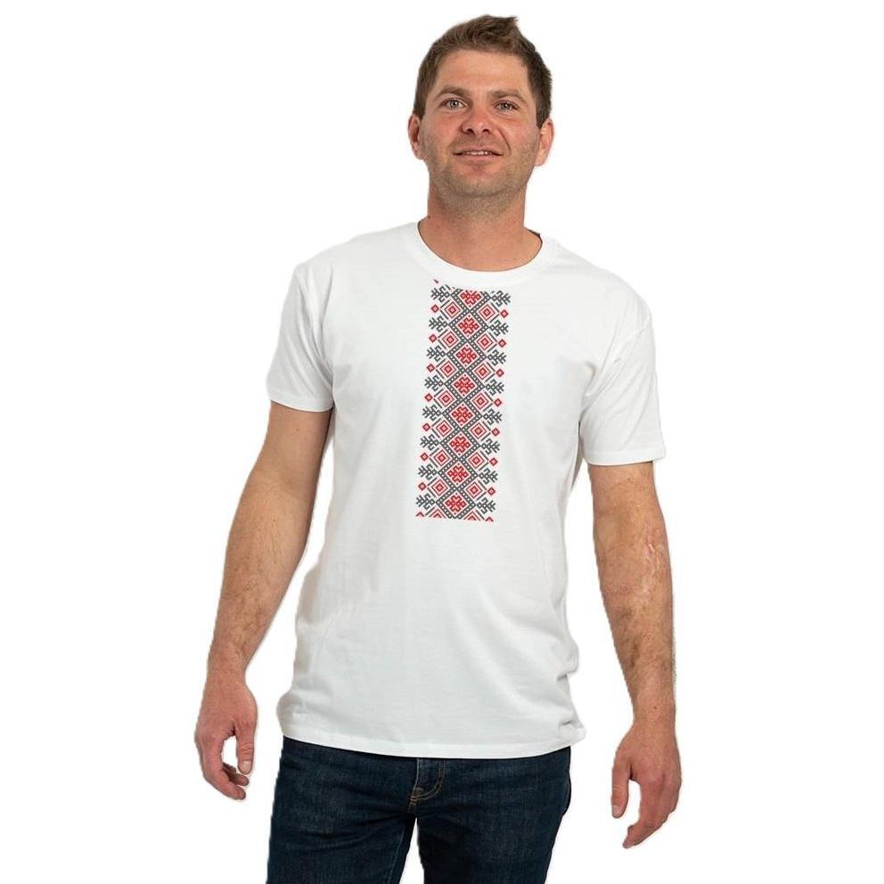 Футболка бавовняна чоловіча Sol’s REGENT 11380102/313 L білийфото1