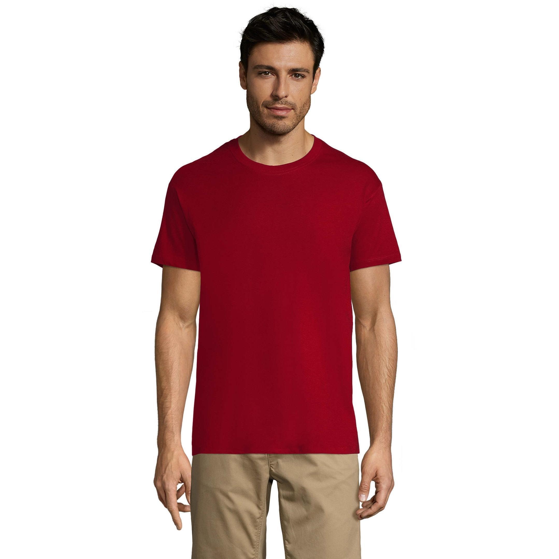 Футболка хлопковая Sol’s Regent 11380154 XL вишневая фото 1