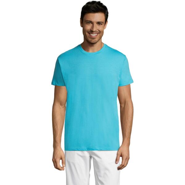 Футболка бавовняна Sol’s Regent 11380225 S бірюзовафото