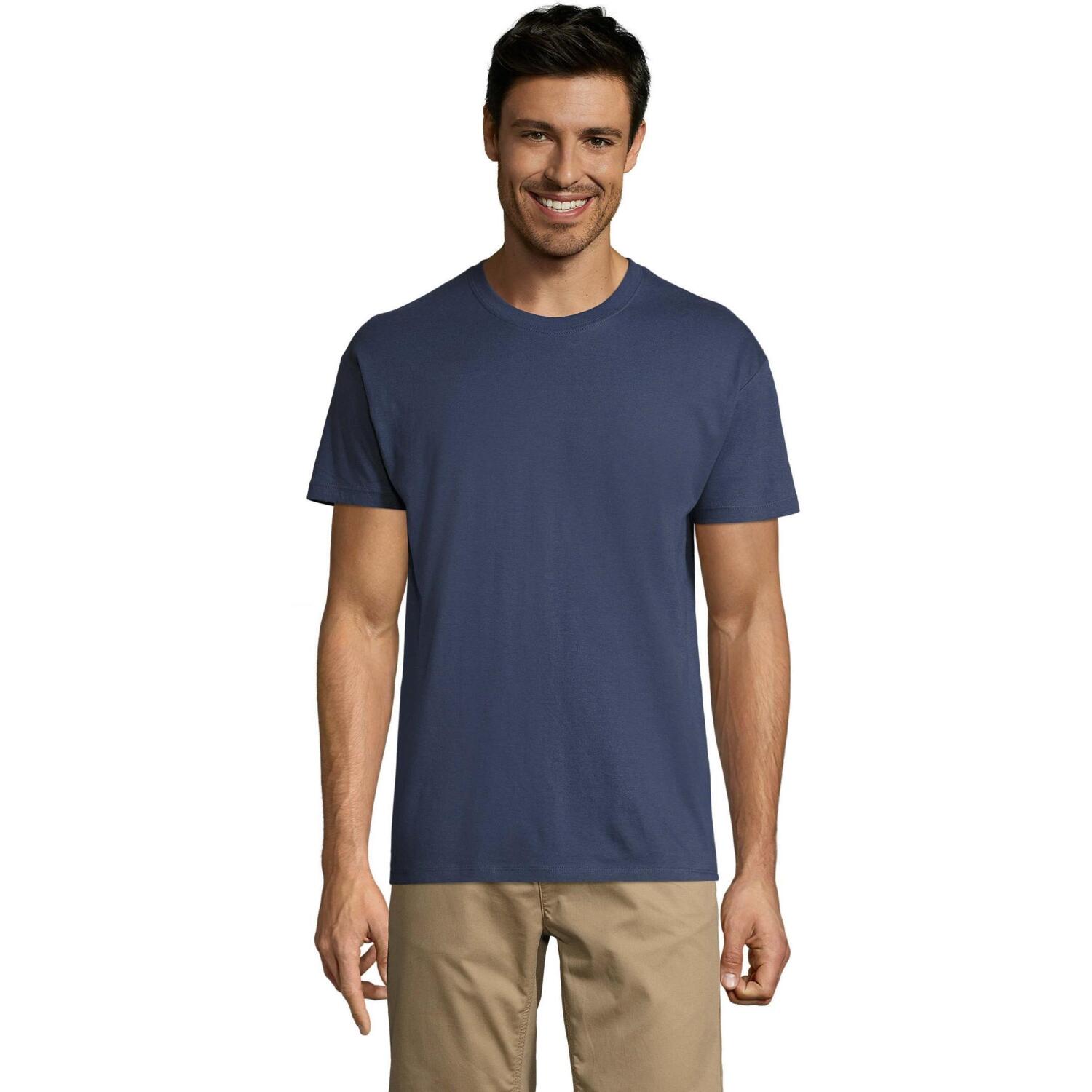 Футболка бавовняна Sol’s Regent 11380244 S джинсова