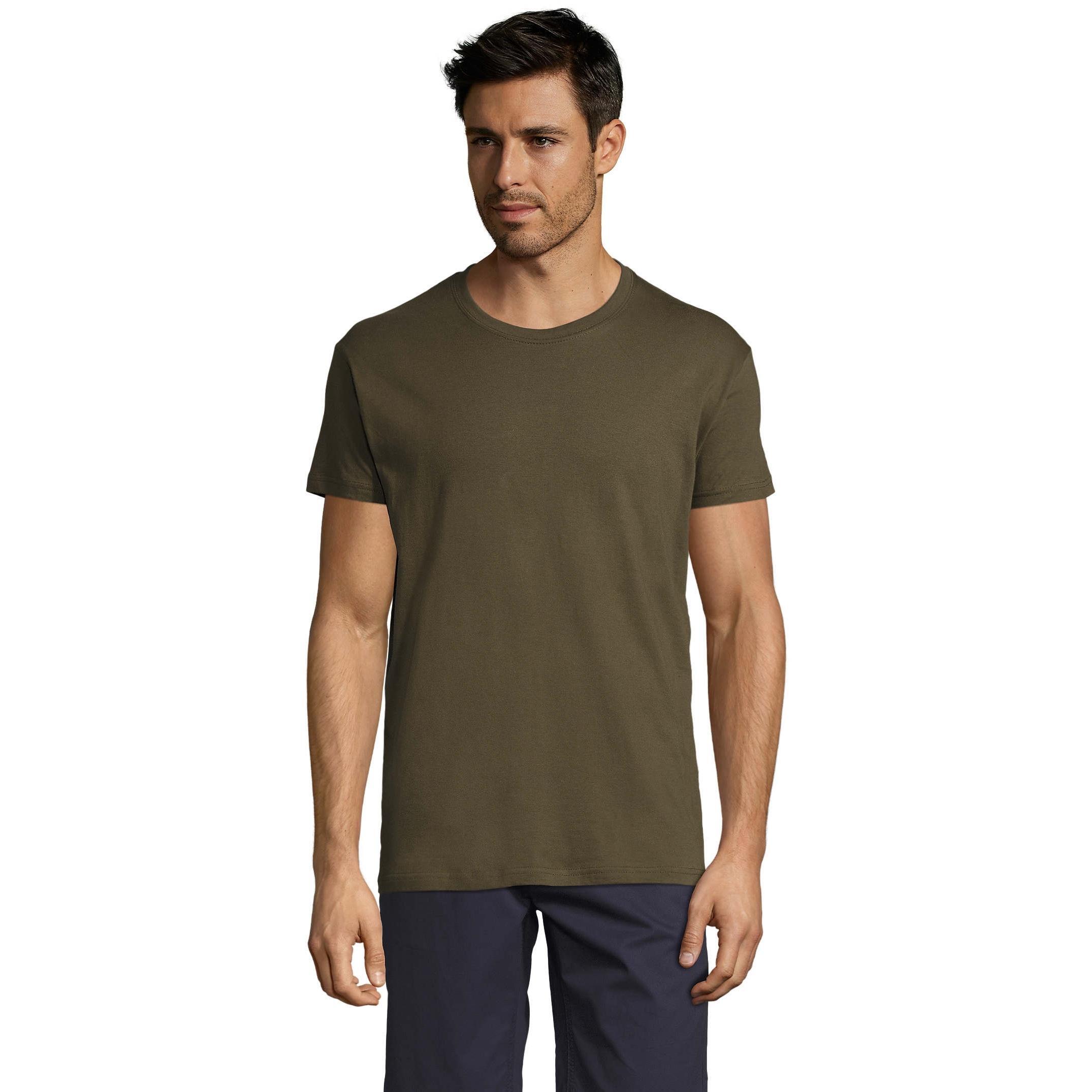 Футболка хлопковая Sol’s Regent 11380269 3XL армейская фото 1