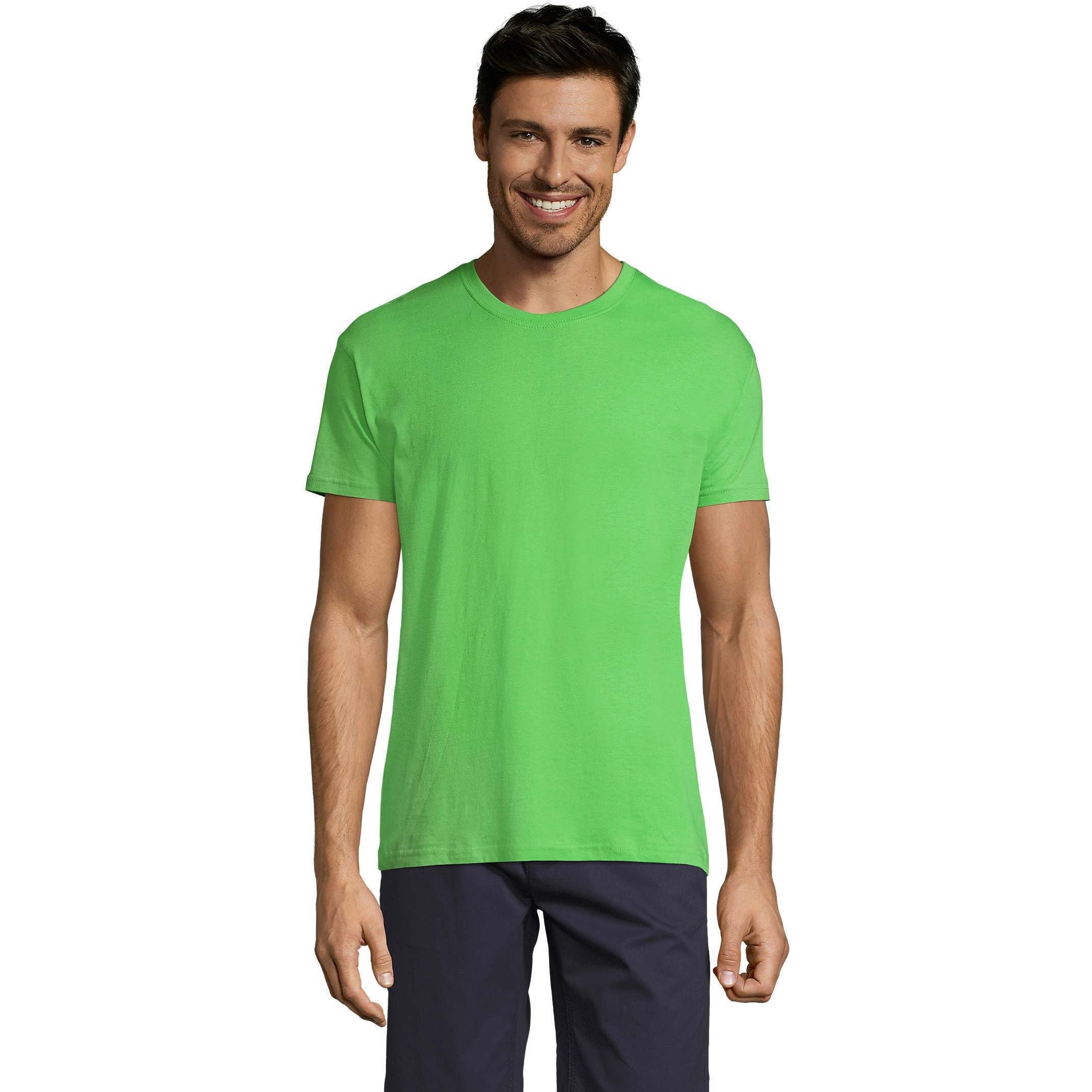 Футболка хлопковая Sol’s Regent 11380281 XL лайм фото 1