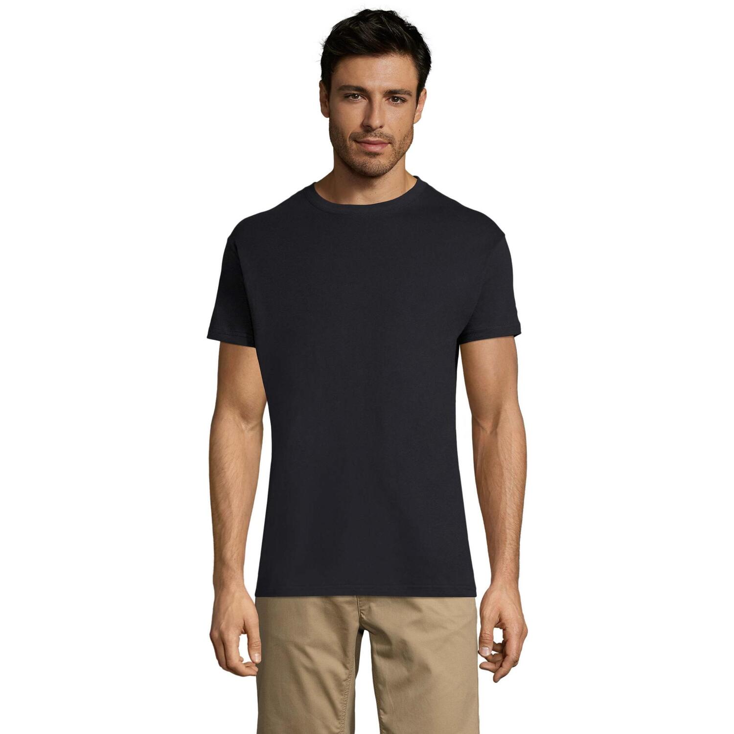 Футболка бавовняна Sol’s Regent 11380318 L темно-синій