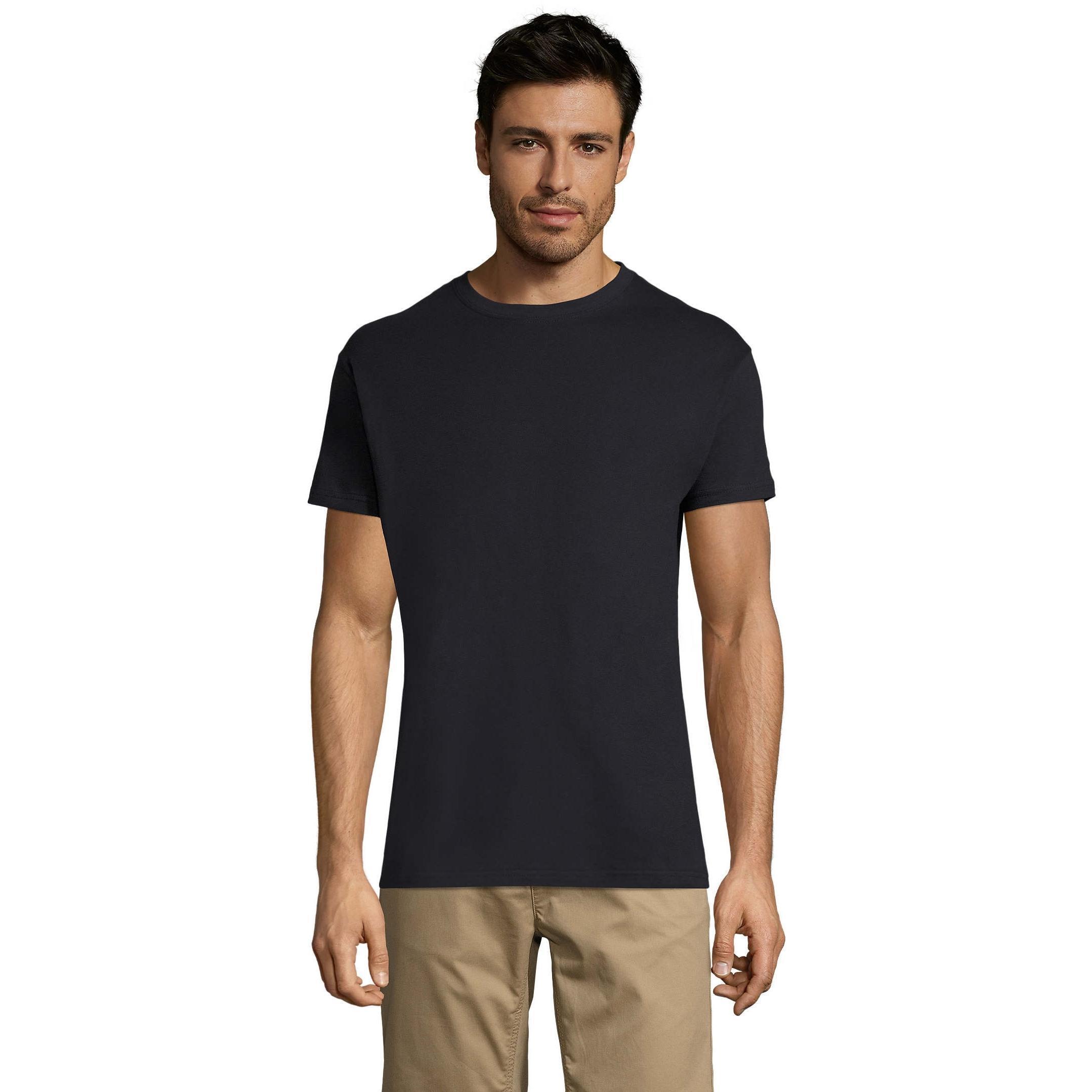 Футболка хлопковая Sol’s Regent 11380318 XXL темно-синий фото 1