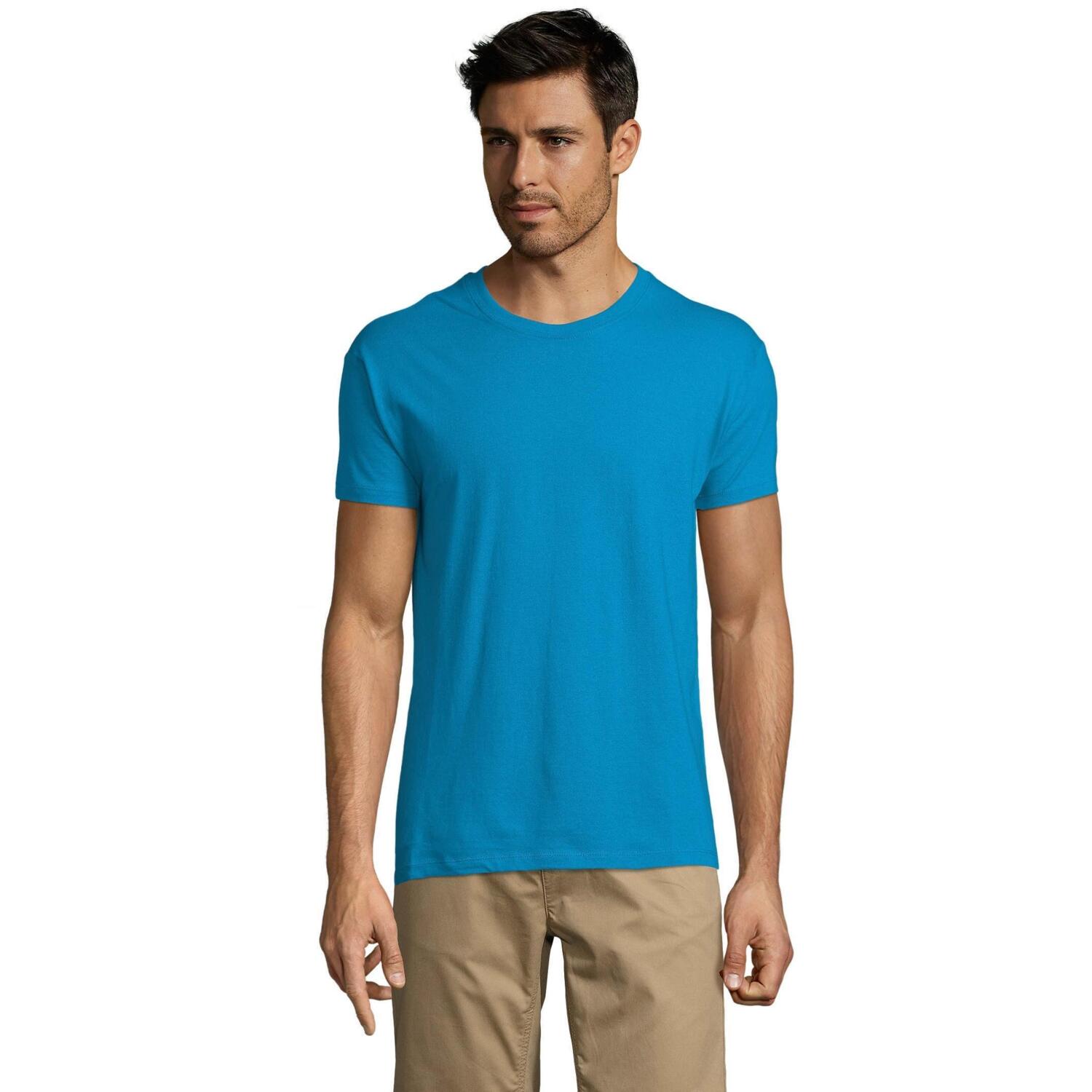 Футболка бавовняна Sol’s Regent 11380321 S морський