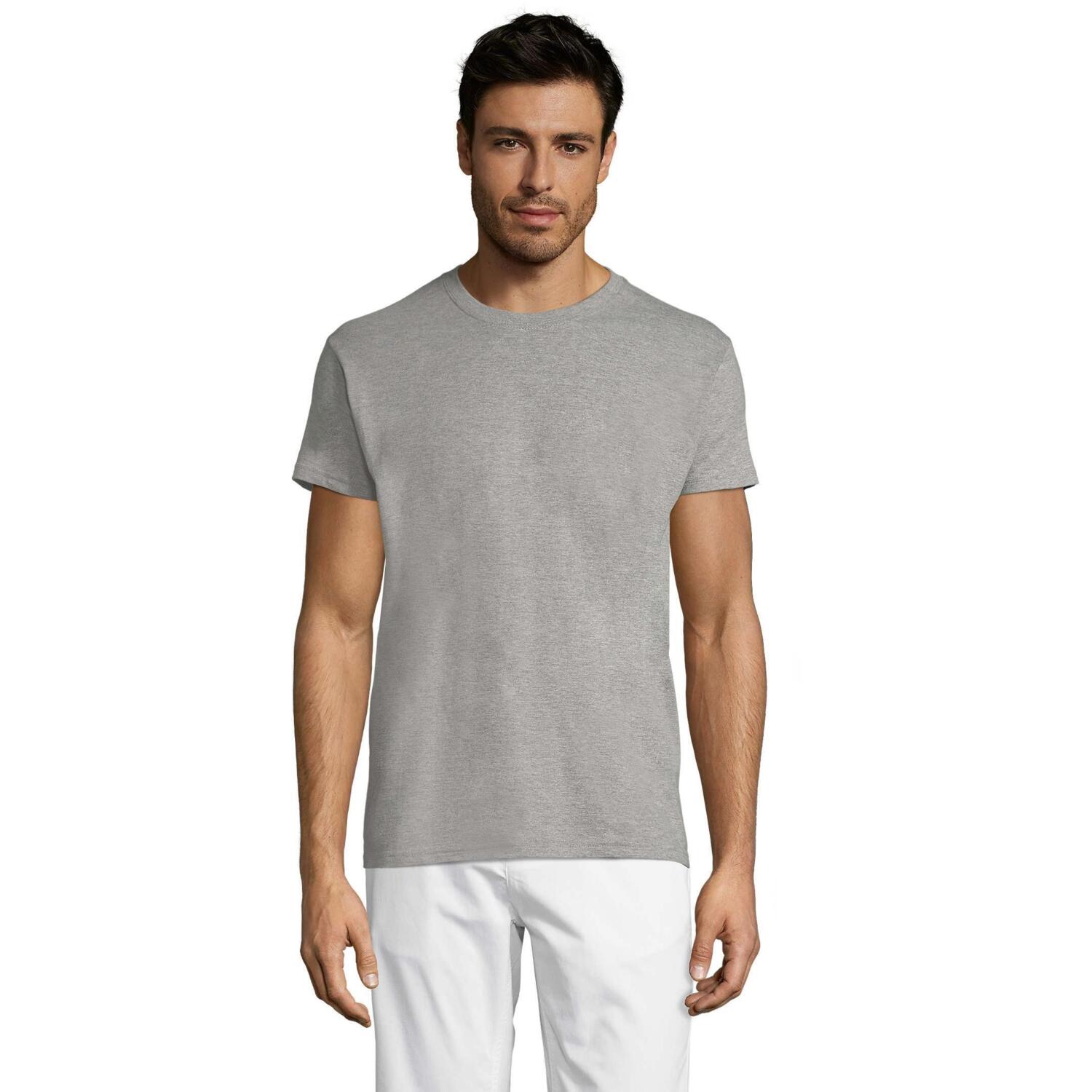 Футболка Sol’s Regent 11380350 S сірий меланж