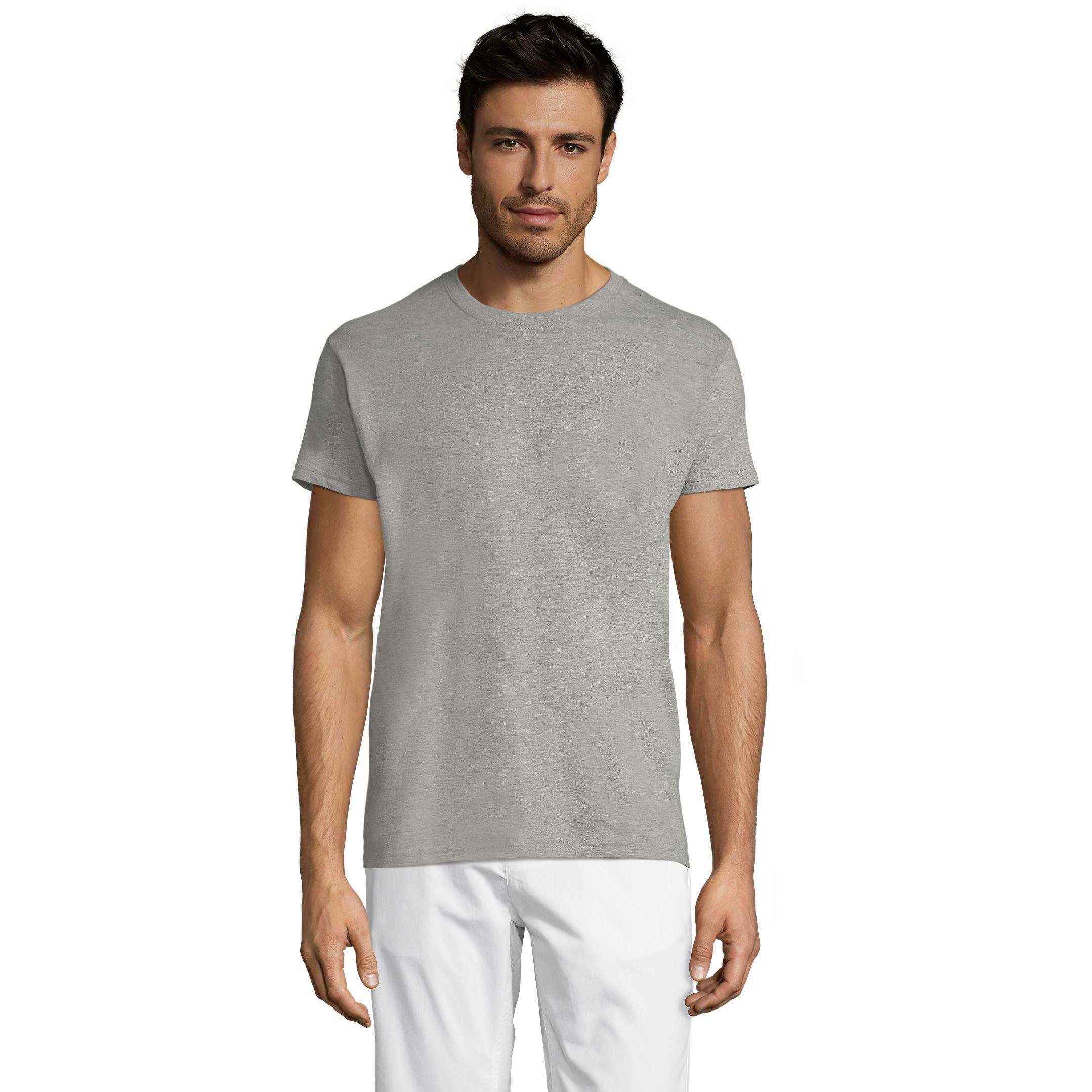 Футболка Sol’s Regent 11380350 S сірий меланжфото1