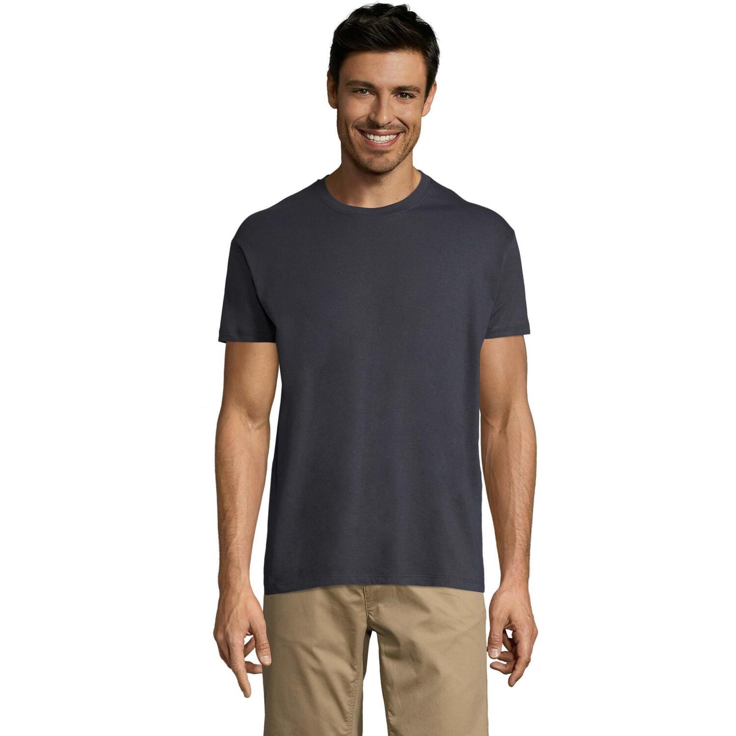 Футболка бавовняна Sol’s Regent 11380381 L графітовий