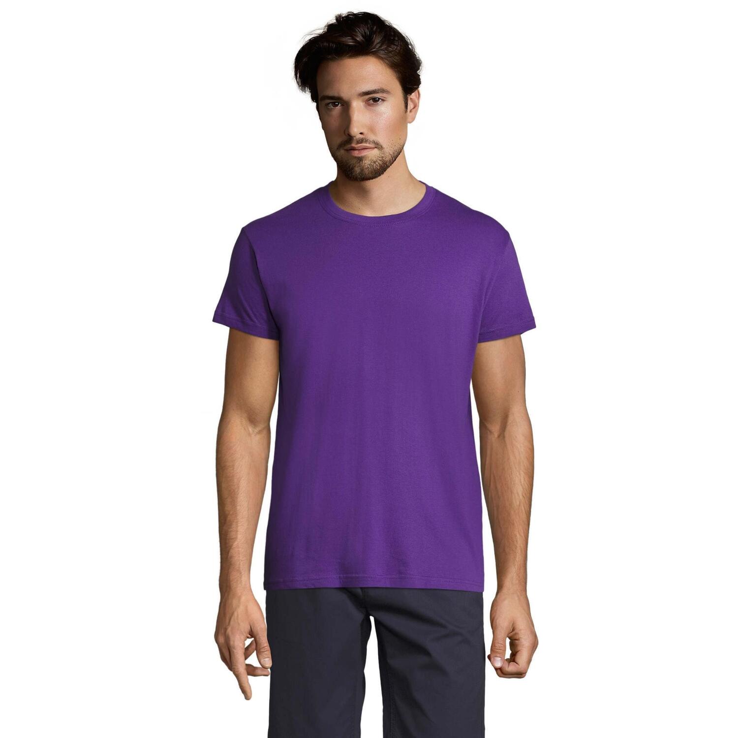 Футболка бавовняна Sol’s Regent 11380712 XXL темно-фіолетовий