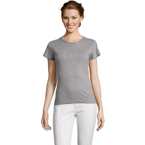 Футболка жіноча Sol’s MISS 11386350 L сірий меланжфото