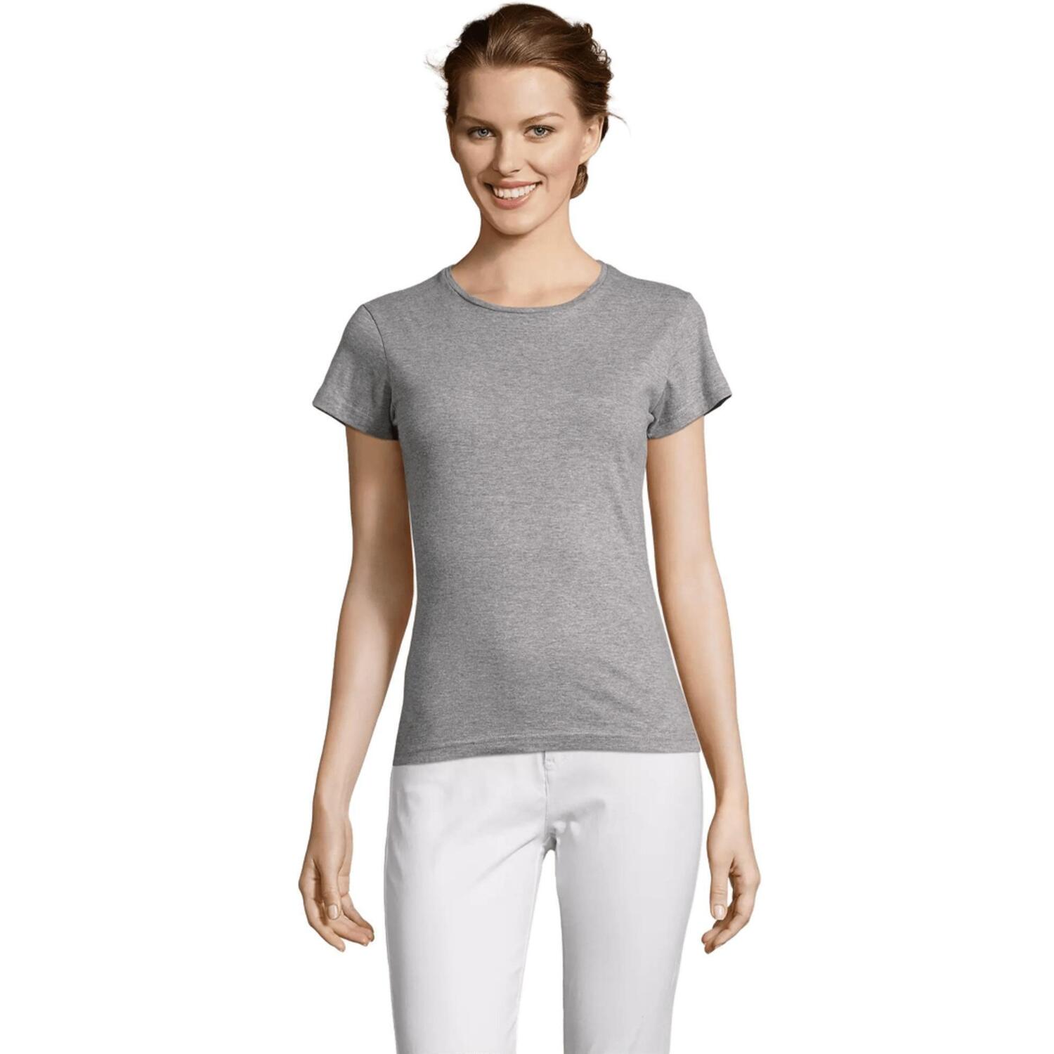 Футболка женская Sol’s MISS 11386350 M серый меланж