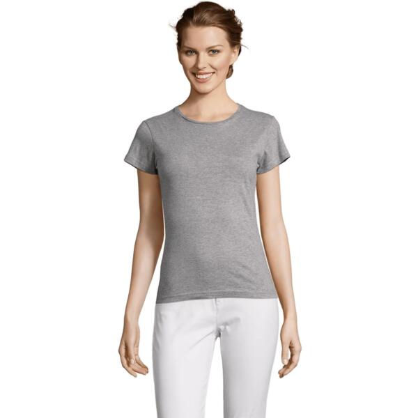 

Футболка женская Sol’s MISS 11386350 M серый меланж