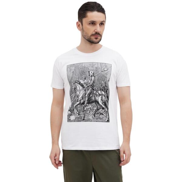 Футболка бавовняна чоловіча Sol’s Imperial 11500102/394 L білийфото