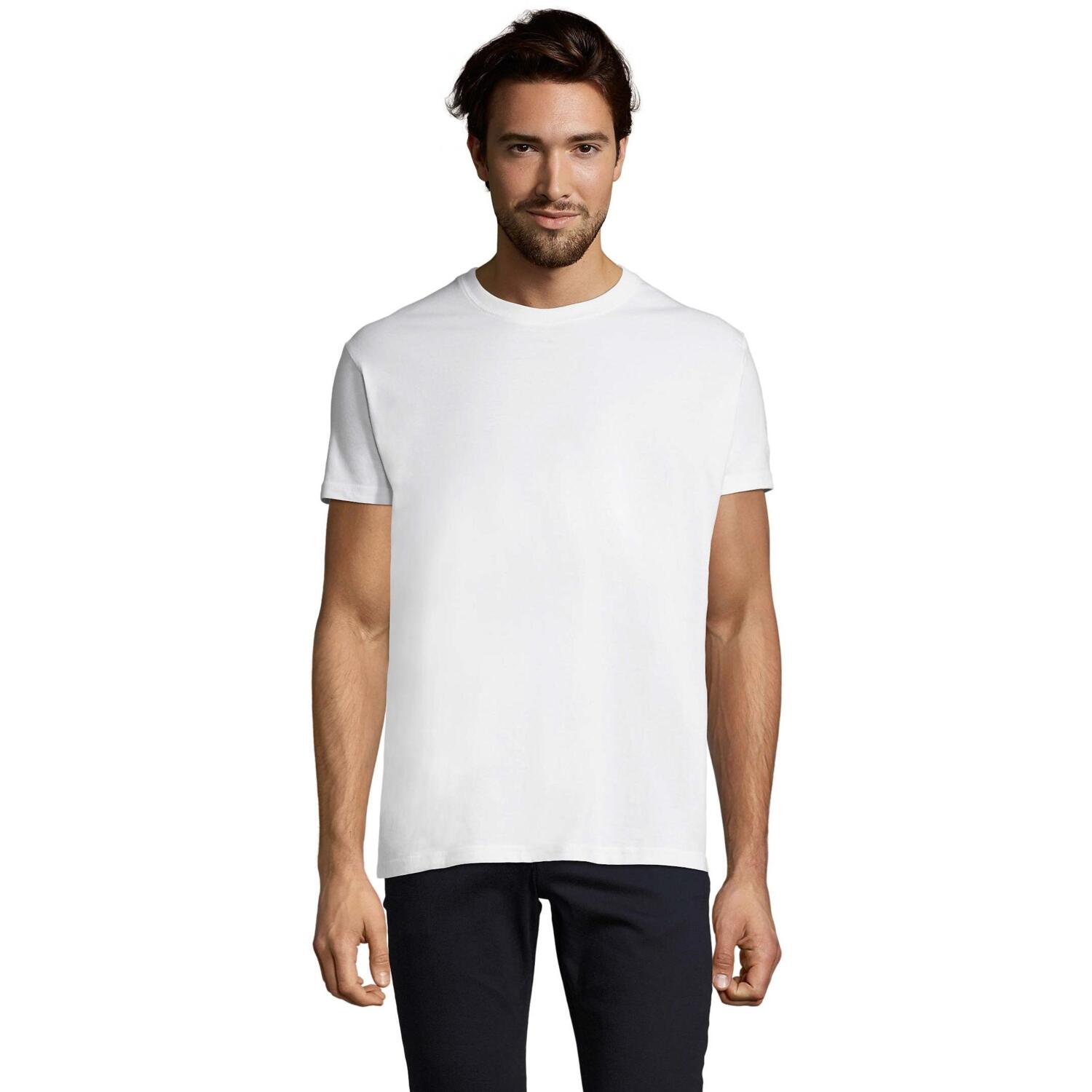 Футболка бавовняна чоловіча Sol’s Imperial 11500102 3XL білий