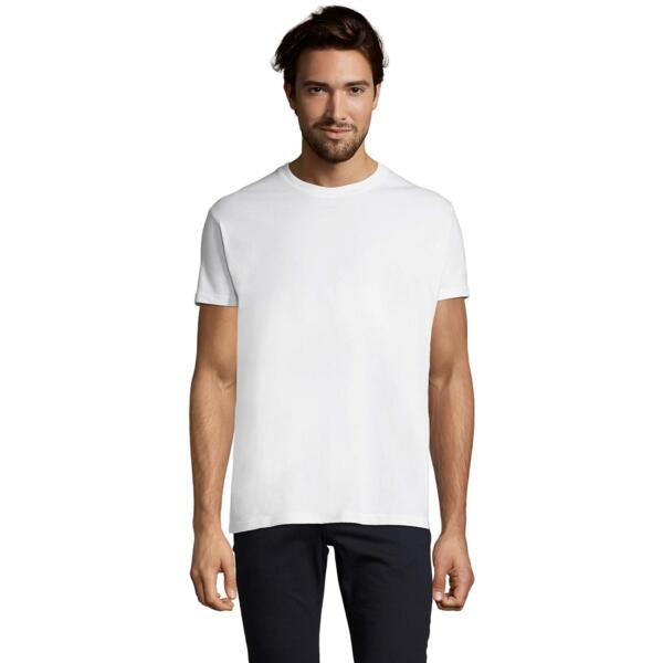 Футболка бавовняна чоловіча Sol’s Imperial 11500102 XL білийфото